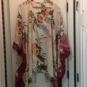 Boho V neck Kimono/coverup